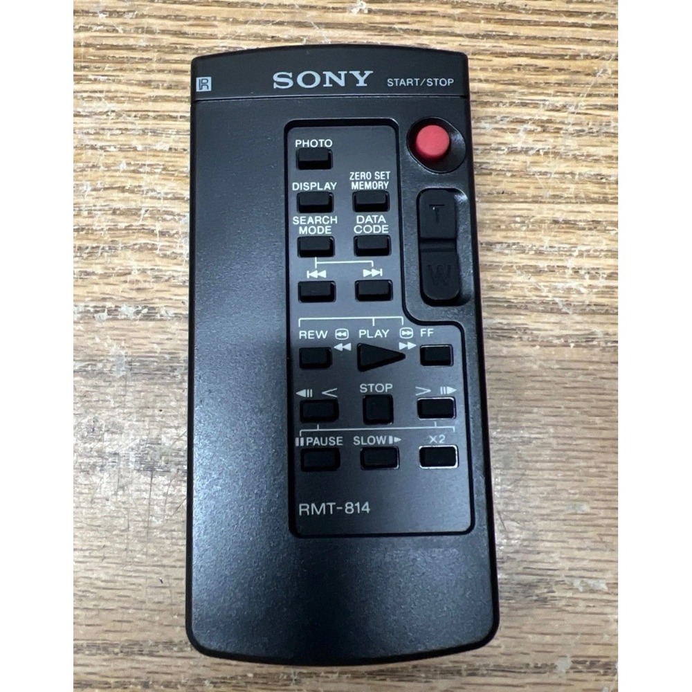 Sony RMT-814 Remote Commander Handycam Camcorder‎ Wireless Control Black